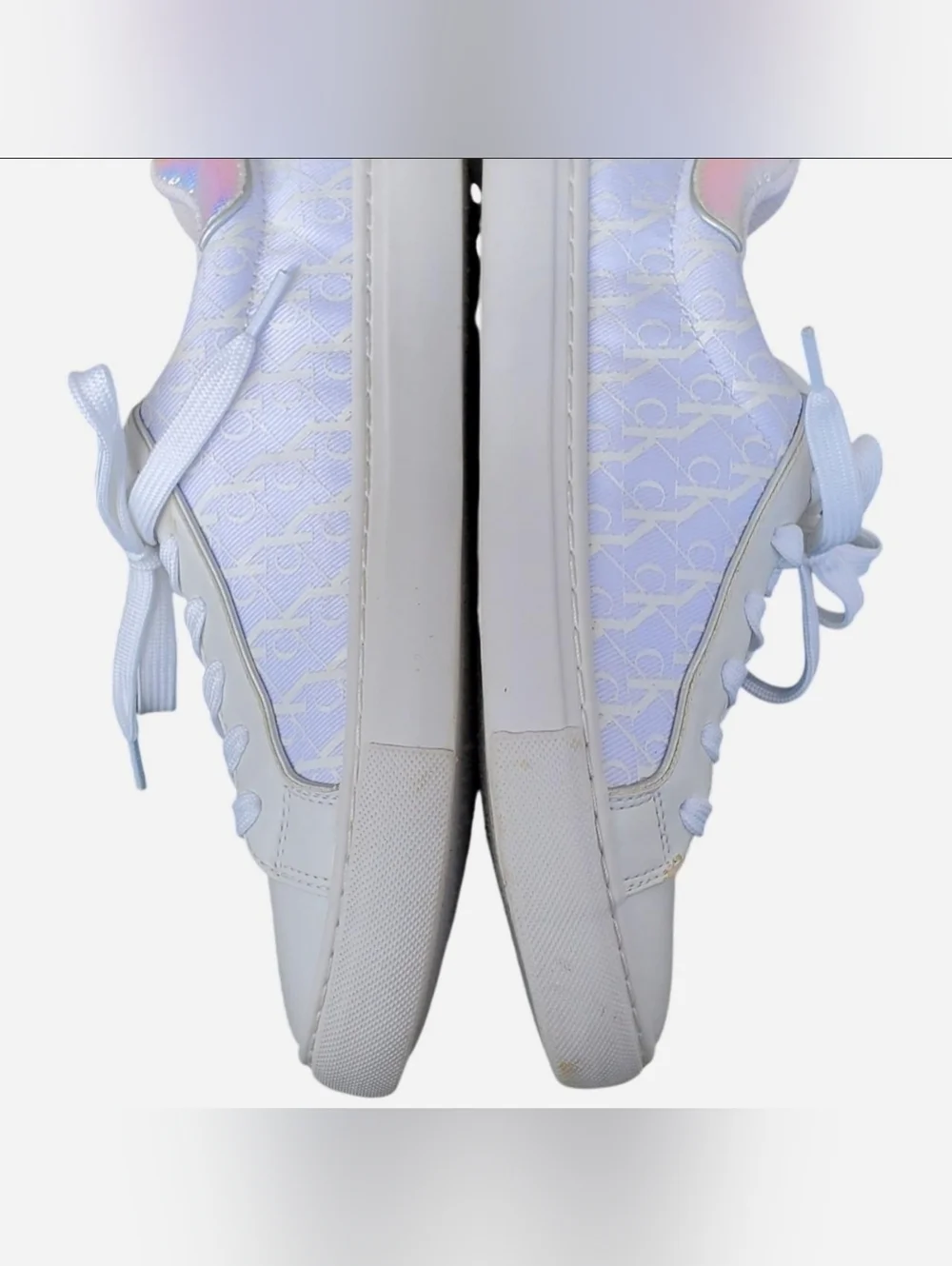 Calvin Klein Women's Charli Logo Lace-up Sneakers US 6.5